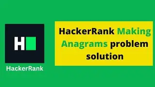 HackerRank Making Anagrams problem solution in Python Programming | Programmingoneonone