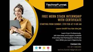 Learn MERN Stack with TechnoFunnel