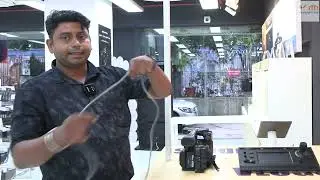 How to connect Canon XF605 with Canon Remote Controller || Connect Canon Camera with  Canon RC-IP100