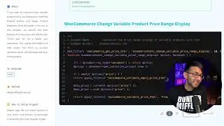 Change the WooCommerce Price Variation Description - Code Snippets - CodeSnippets