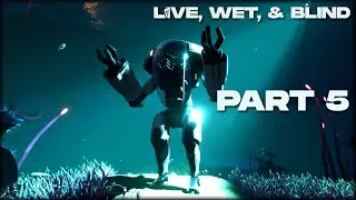 🔴 LIVE, WET, AND TOTALLY BLIND // Part 5 // PRAWN SUIT ACQUIRED // Subnautica Below Zero //