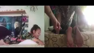 Tickle Archive Episode 3 Preview! Tattiana Tickled facedown on the Bed!