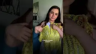 Эксперимент из фантазийной пряжи #вязание #вязаниеспицами #вязаныйджемпер #джемперспицами