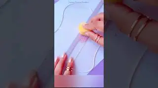 Painting on Ruler || Acrylic painting 