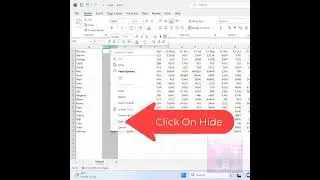 How To Hide Hide Multiple Columns In Excel