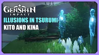 Kito and Kina | Illusions in Tsurumi | Puzzle | Genshin Impact