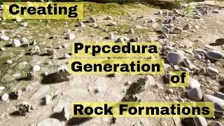 Creating procedural generation of rocks in unreal engine