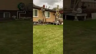 Scary Halloween Decorations outdoor Halloween Decoration Ideas #shorts #halloweendecor Skeleton
