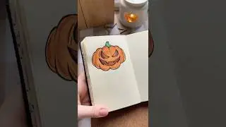 Как нарисовать тыкву?🎃 | Тгк в шапке профиля!🫶 Подписывайся✨