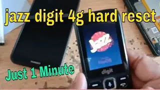 jazz digit 4g hard reset | jazz digit 4g mobile unlock password | gsm indus