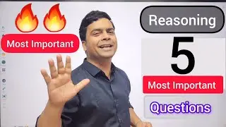 5 Reasoning Questions | Reasoning Tricks | Reasoning Puzzles | imran sir maths