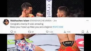 Бойцы UFC комментировал турнир UFC 308