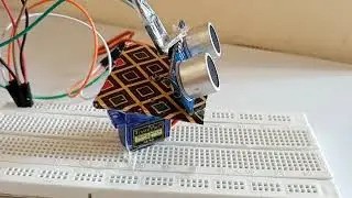 Sonar using arduino and display using processing IDE