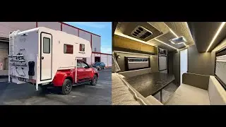 Компактный модуль LUX на пикапе Тойота. Piligrim Camper 370LX