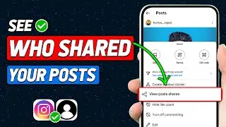 How To See Who Shared My Post On Instagram (2024 New Method)