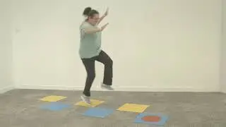 Age Band 3 – Balance & Locomotion 1 B&L1 Zigzag Hopping