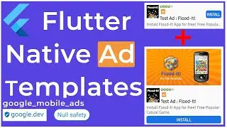 Flutter Native Ad templates