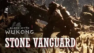 Black Myth Wukong - Stone Vanguard Boss Fight (2K 60FPS)