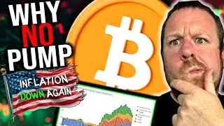 CPI COMES IN GOOD BUT BITCOIN STALLS WTF IS GOING ON (its wild)