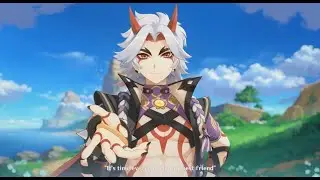 Crimson Oni & Blue Oni Cutscene (END) | Arataki Itto Story Quest | Genshin Impact