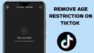 How To FIX Age Restriction On TikTok! (2024)