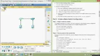 2.2.3.4 Packet Tracer - Configuring Initial Switch Settings