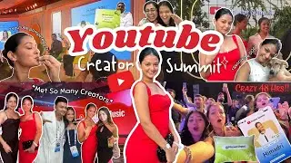 *Top 100* Creators at Creator Summit❤️😍They *Pampered* Us😱