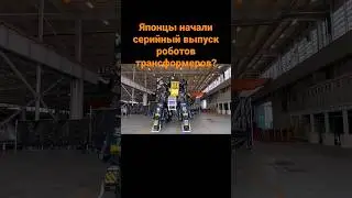 Японцы начали серийный выпуск роботов трансформеров?