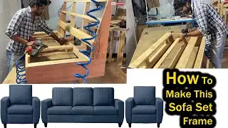 How To Make This Sofa Set Frame // Building the Ultimate Sofa Set Frame: A Step-by-Step Guide