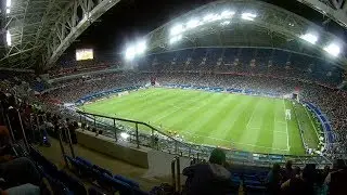 ФУТБОЛ МЕКСИКА - НОВАЯ ЗЕЛАНДИЯ. ТОП ТРИБУНЫ.