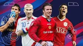 PES LEGENDS PPSSPP SPECIAL EDITION - FULL OF LEGENDARY PLAYERS IN ALL CLUBS REAL FACES BEST GRAPHICS
