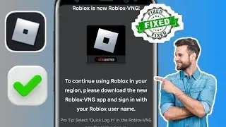 Как исправить ошибку обновления Roblox VNG | Как исправить проблему региона Roblox | Ошибка