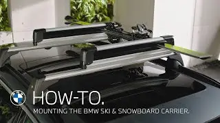 Mounting the BMW Ski and Snowboard Carrier - How To