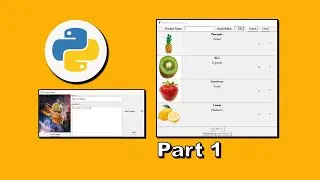 Python TkInter 🇬🇧 🇺🇸 Stock Manager [Part 1 of 39] #AT_TkInter_StockManager_EN