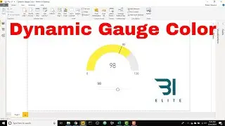 Power BI - Dynamic Gauge Color (Expression-Based Formatting #2)