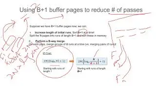 Database | Optimizations for External Merge Sort Algorithm | K-way merge | Repacking