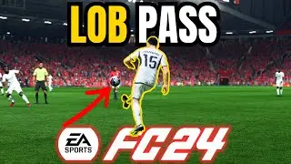 FC 24: How to do Lob Pass in EA Sports FC 24 - Chip Cross Pass #fc24