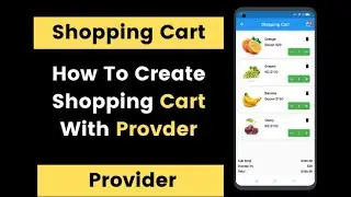 Flutter Shopping Cart With Provider with null safety Part - 1 || Setting Up Project