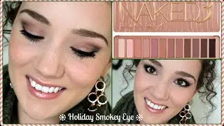 Holiday Smokey Eye - Naked3 Palette Tutorial