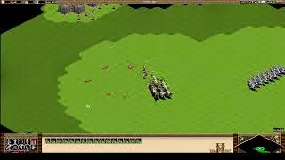 AoE2 Mod - Cavalry Archer shooting while running.