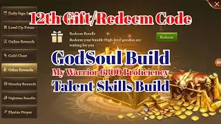 Era Of Celestials : 12th Gifts Code #RedeemCode #Eoc #GodSoul #TalentSkills #6800Proficiency