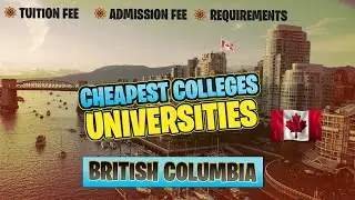 Most Affordable Colleges in British Columbia for International Students 2024