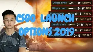 BEST! CSGO LAUNCH OPTIONS 2019 (MAX FPS & PERFORMANCE)