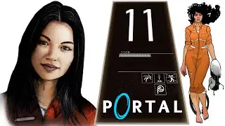 Portal 1-11. Полное прохождение игры как проходить Портал 1, глава 4, Камера испытаний 11