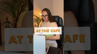 В чем разница между AT the cafe и IN the cafe? 