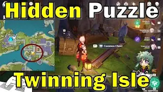 Hidden Raven Puzzle In A Cave Under Fischls Castle (Twinning Isle)