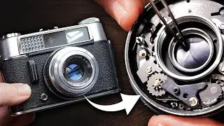 I repair an old camera from 1964 📷 | Restoration analog camera Voigtländer Vitoret DR