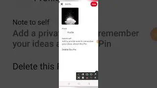 how to delete pin from Pinterest! 