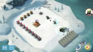 Онлайн атака Доктора Ти 5 стадии. Boom Beach.