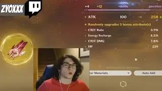Watch This Only Crit Genshin Impact Streamer Artifact Luck Gone Wrong #9
